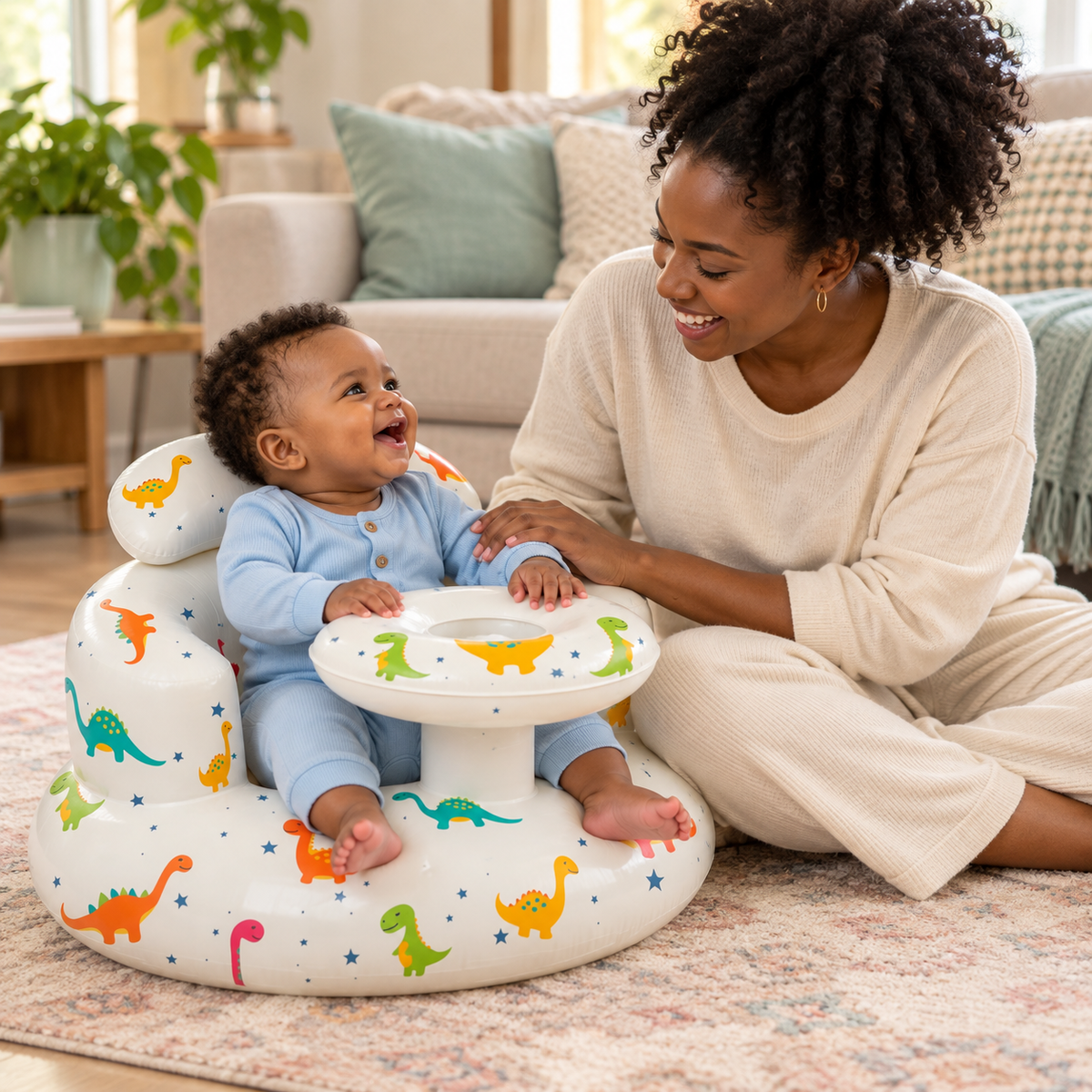 BabyBoo Inflatable Baby Floor Seat